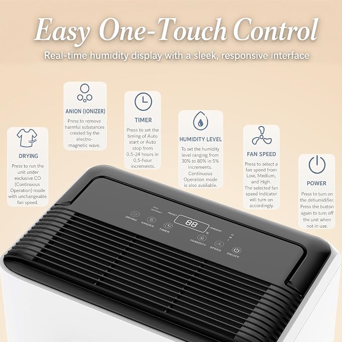 AIRPLUS Dehumidifier for Basement - Image 8