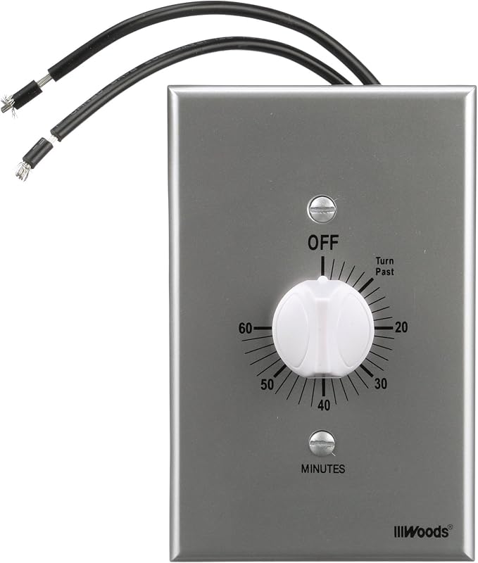 Southwire Woods In-Wall Spring Wound Timer - Image 3