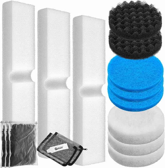 17 Pcs Filter Media Replacement Set Compatible by Threlaco