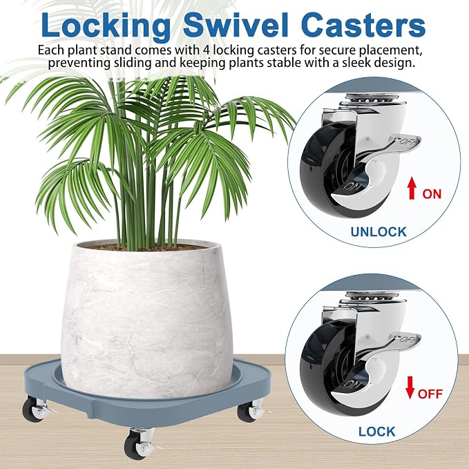 2 Pack 11'' Heavy Duty 5 Gallon Water Jug Holder Caddy - Image 9