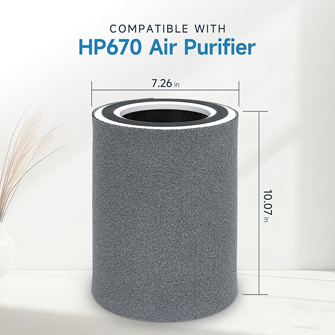 Upgrade HP670 Replacement Filter Set Compatible - Image 2