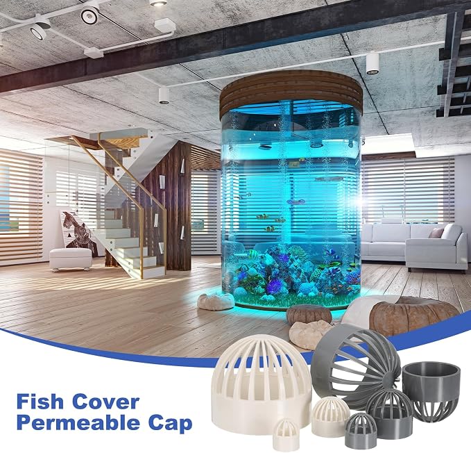 PATIKIL 1.6 Inch Fish Cover Permeable Cap - Image 6
