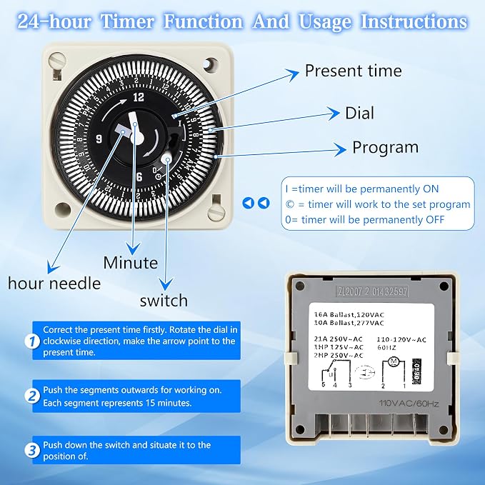 FM/1 Series 24-Hour Timer，Replace - Image 4