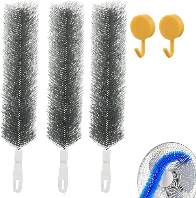 Fan Cleaning Brush, Bendable Microfiber Head, Reusable Dust Remover, Ldeal by Unknown