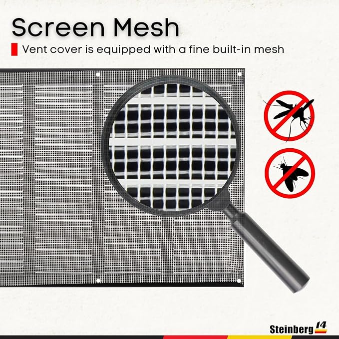 Steinberg14 Black Vent Cover 14x10 - Image 4