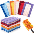 Zubebe 12 Pcs Duster Refill Reusable Fleece Duster Refills Feather Flat Dusters by Zubebe