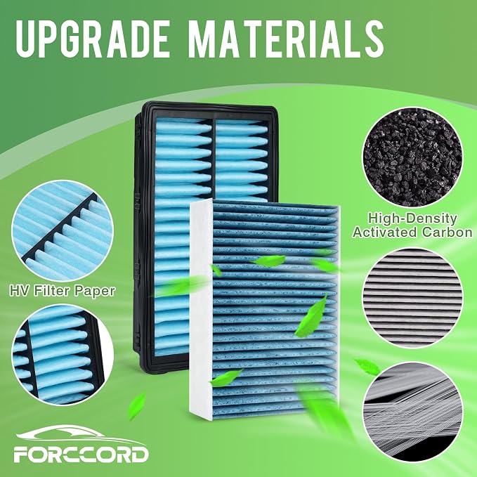 Cabin Air Filter & Engine Air Filter Kit Fit - Image 7