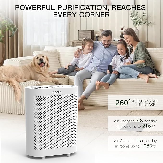 Azeus FS32 True HEPA Air Purifier - Image 2