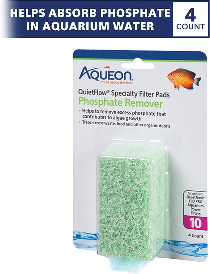 Aqueon Replacement Specialty Filter Pads Phosphate Remover 10 - Image 2