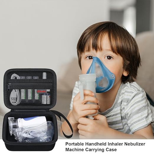 Elonbo Carrying Case for Portable Handheld Inhaler Nebulizer Machine - Image 7