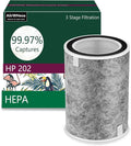 HP202 HP201 True HEPA Air Purifier MAX Filter Compatible by AiirWHeoa