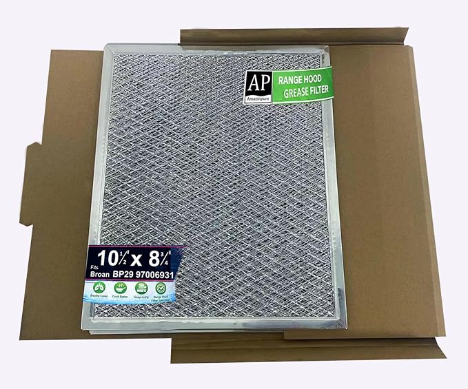 2X Range Hood Vent Filter 10.5" x 8.75" by Amazinpure