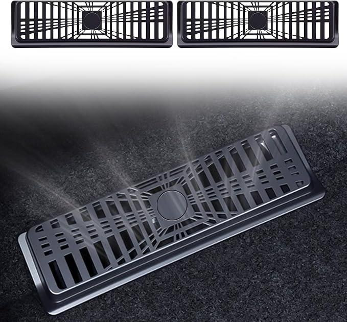 TOPABYTE Backseat Floor Air Vent Cover by topabyte