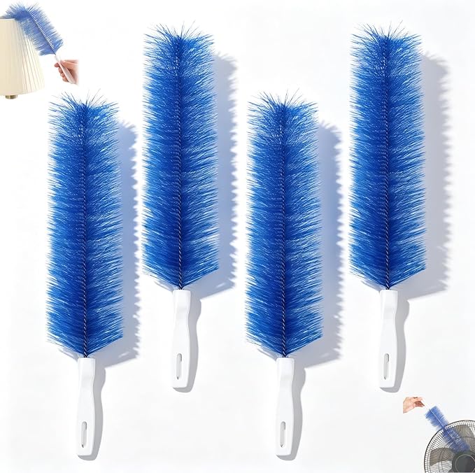 Bendable Microfiber Duster, Reusable Dust Remover, 2027 New Fan Cleaning Brush by Unknown
