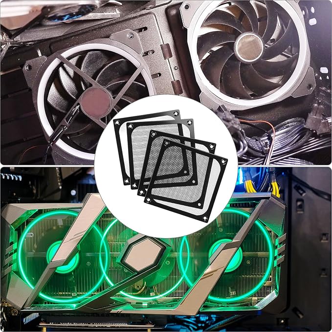 QWORK 120mm Computer Fan Filter Grills - Image 7