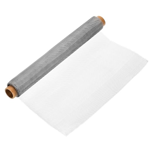 PATIKIL 304 Stainless Steel Wire Mesh Screen, 40 Mesh Woven Air Vent Filter by PATIKIL