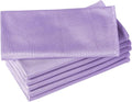 Puomue 6 Pack Microfiber Glass Cleaning Cloth, 16 Inch X 16 Inch, Lint Free by Puomue