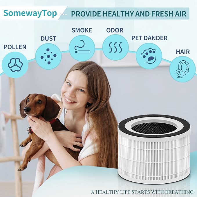 4 Packs Air Filter Replacement Compatible - Image 3