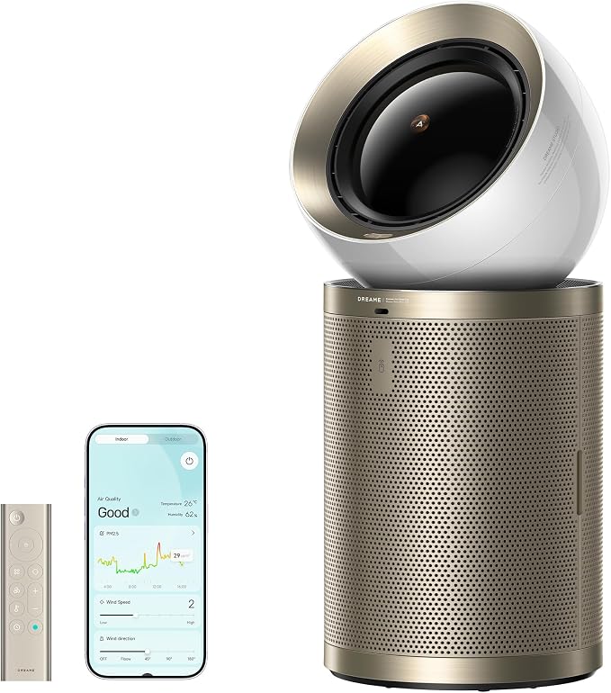 Dreame Smart Air Purifier PM20 for Home Large Room, Cleans 7, 534 ft² in One by Dreame
