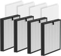 4 Pack HY4866 True HEPA Filters Replacement by AirFilter