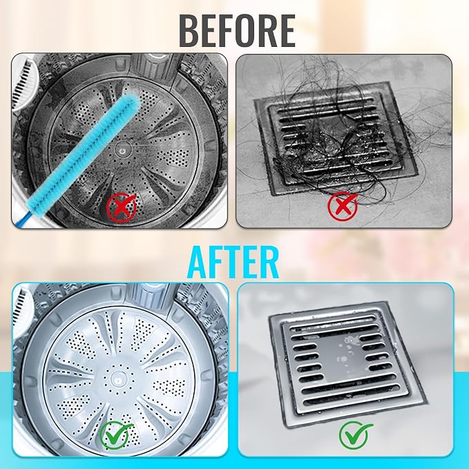 5 Pack Dryer Vent Cleaner Kit, Extra Long Flexible Brushes - Image 7