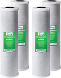 iSpring FC25BX4 High Capacity 4.5" x 20" Whole House Water Filter CTO Carbon by iSpring