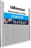 UBeesize 16x16x1 Air Filter – MERV 8, Reusable & Washable, Permanent by UBeesize