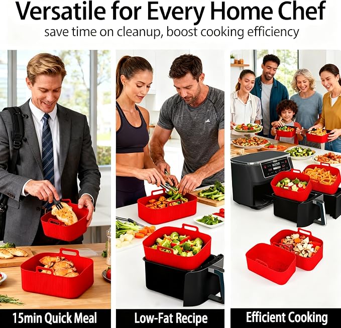 Silicone Air Fryer Liners for Ninja - Image 6