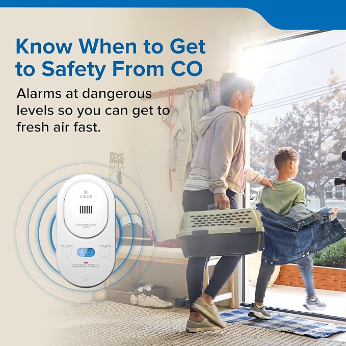 Kidde Carbon Monoxide Detector, Plug-in - Image 2