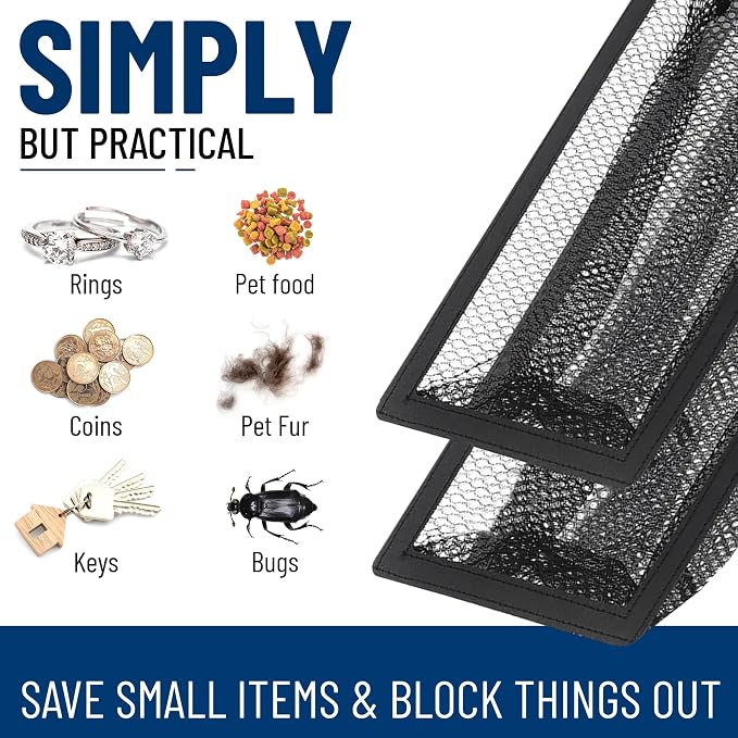 2 Pack Floor Vent Screen Cover | Floor Vent Filter Screen, Air Vent Filters - Image 5
