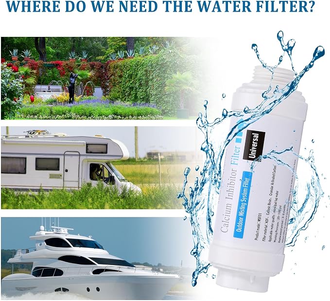 Yoption Calcium Inhibitor Filter, Outdoor Misting System Filter, - Image 5