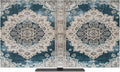 Retro Medieval Ethnic Pattern Indoor TV Cover, Elastic TV Screen Protector by Unknown