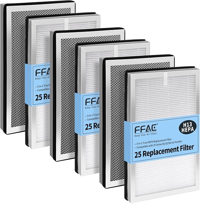 6 Pack MA-25 Filter Compatible - Image 8
