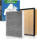 Cabin & Engine Air Filter Fit for Lexus RX450h 2016-2022, RX450hL 2018-2022 by Forccord