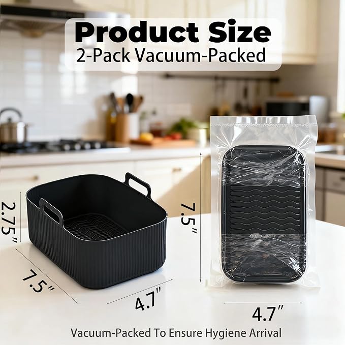 Silicone Air Fryer Liners for Ninja - Image 2