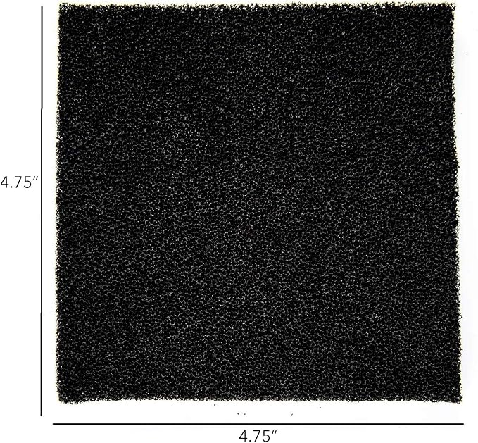 KOTTO 5 Pack 0.4 Inch Thick Activated Carbon Solder Fume Extractor Filters - Image 2