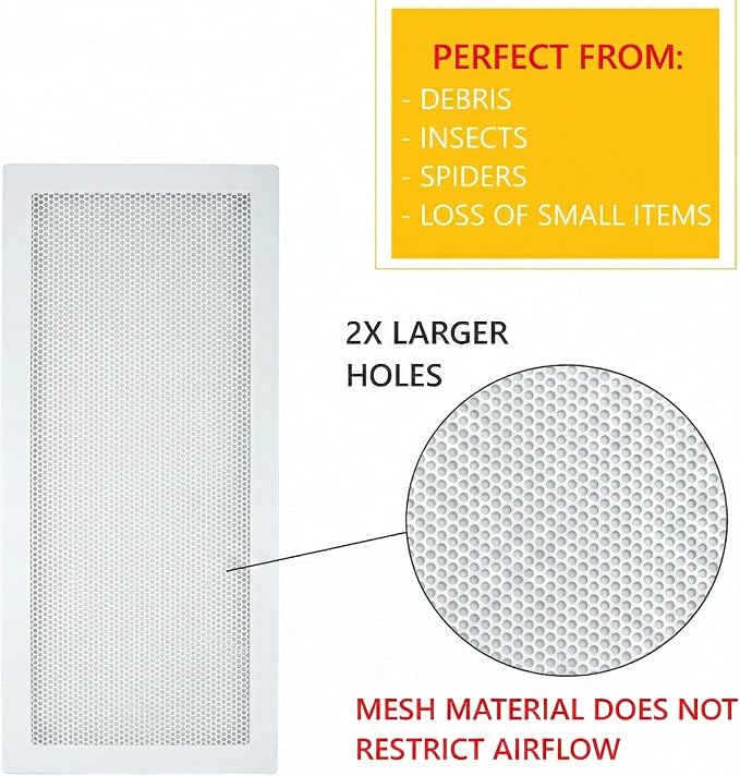 MODERN WAVE - Extra Strong Magnetic Air Vent Screen Cover - Image 5