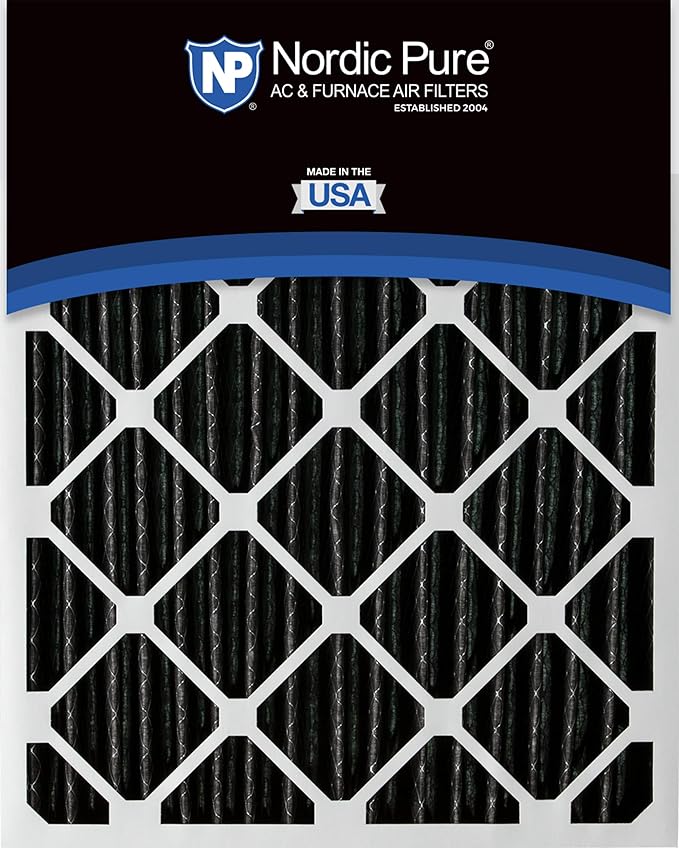 Nordic Pure 12x24x1 Pleated MERV 10 Plus Carbon Air Filters 4 Pack | Actual - Image 5