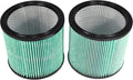 HQRP 2-Pack High Efficiency H14 HEPA Cartridge Filter compatible by HQRP