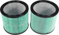 HQRP 2-Pack High Efficiency H14 HEPA Cartridge Filter compatible by HQRP