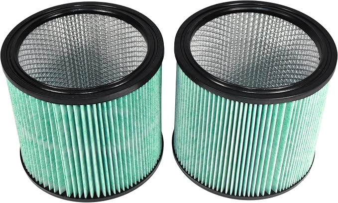 HQRP 2-Pack High Efficiency H14 HEPA Cartridge Filter compatible by HQRP