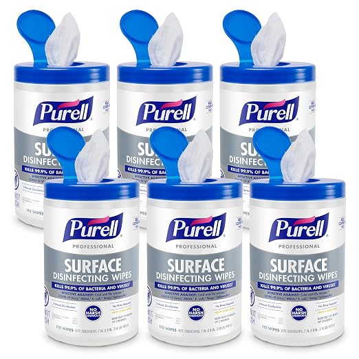 PURELL Professional Surface Disinfecting Wipes, Citrus Scent - Image 3