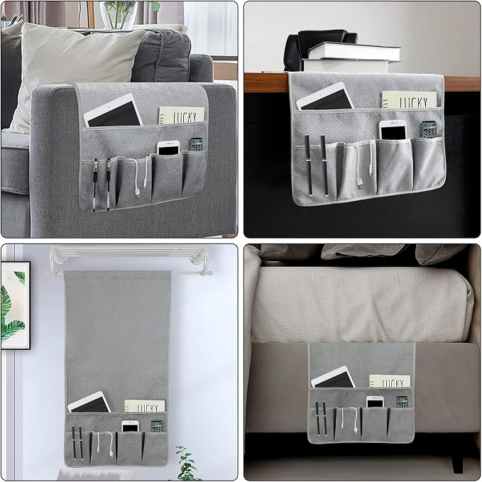 NB Sofa Armrest Organize Remote Holder Bedside Caddy Organizer - Image 4
