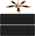 20 PCs Ceiling Fan Filters for Blades, Activated Carbon Fan Blade Air Filters by ShufudeJa