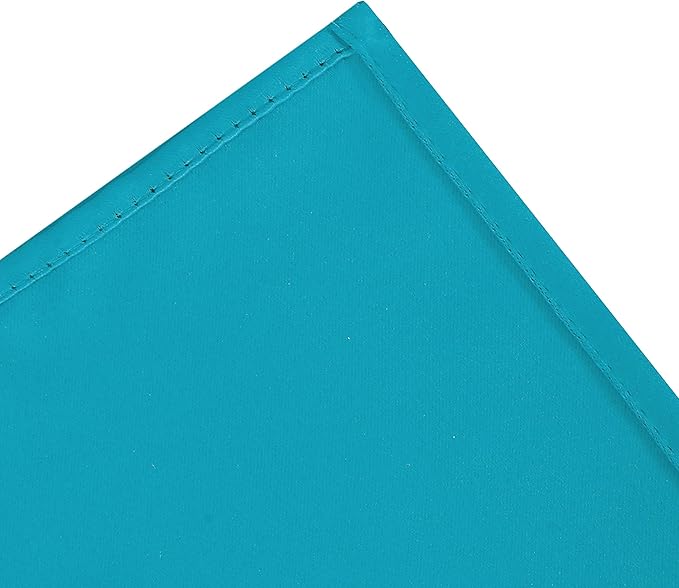 LEMOMO Teal Blackout Curtains/52 x 45 Inch Length Kids Curtains/Set of 2 Panels Grommet Bedroom Curtains for Living Room