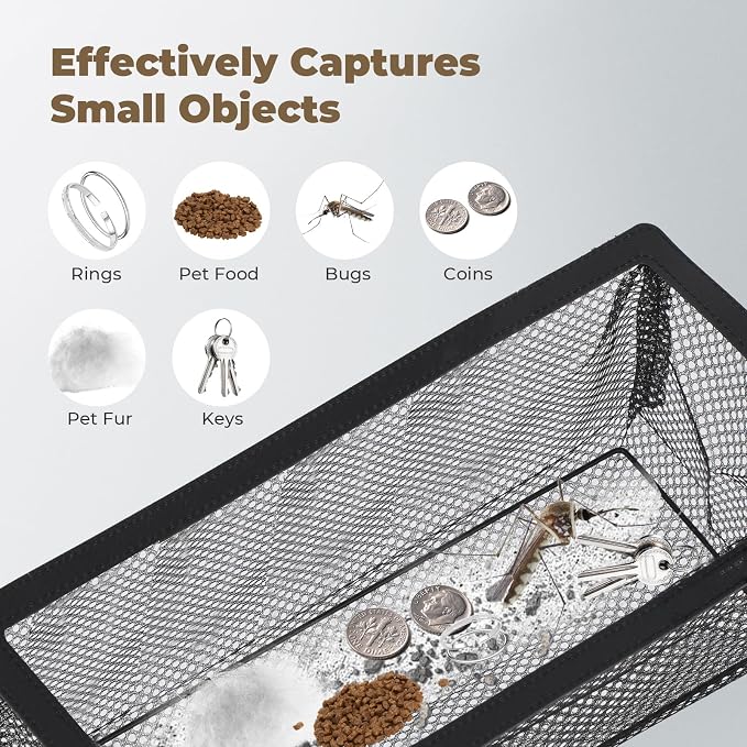 5Pack Floor Vent Screen Net 6''x10'', Floor Air Vent Cover Screen - Image 4