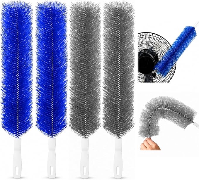Fan Cleaning Brush, Bendable Microfiber Duster, Washable Reusable Fan Brush by Unknown