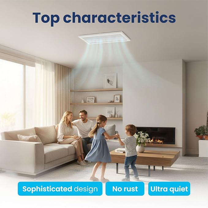 30x6 Aluminum 1-Way Air Vent Cover Wall or Ceiling HVAC Register Multi-Shutter - Image 8
