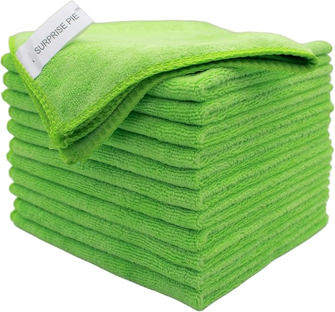 Reusable Thick Microfiber Cleaning Cloths Pastel Kitchen Towels by SURPRISEPIE