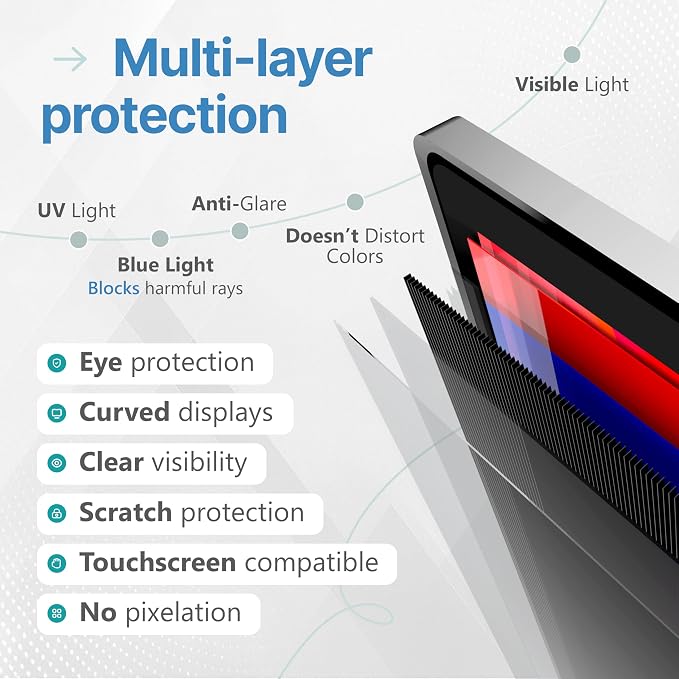 VINTEZ 23 Inch 16:9 Privacy Screen - Image 8
